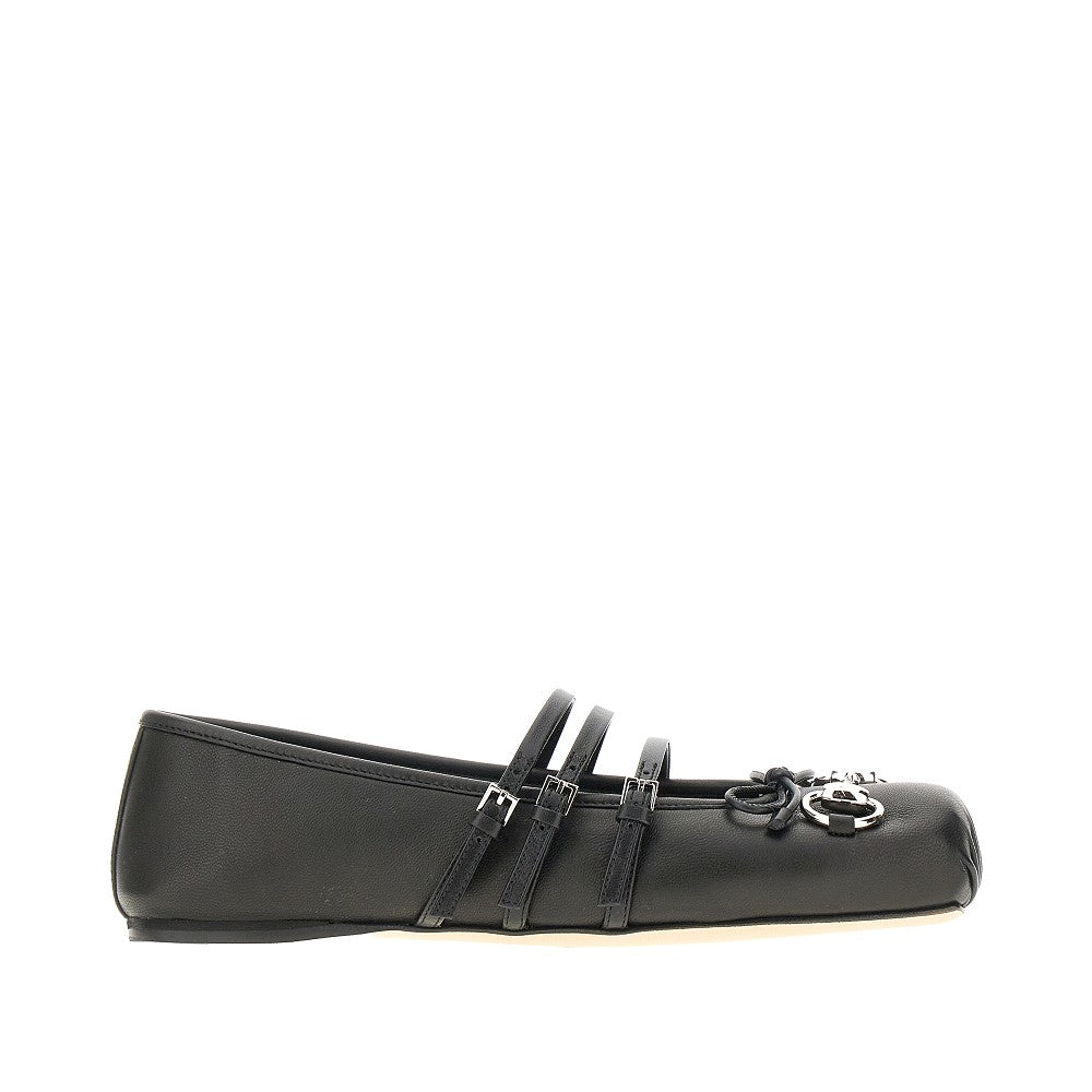 Ballerine in nappa con Morsetto