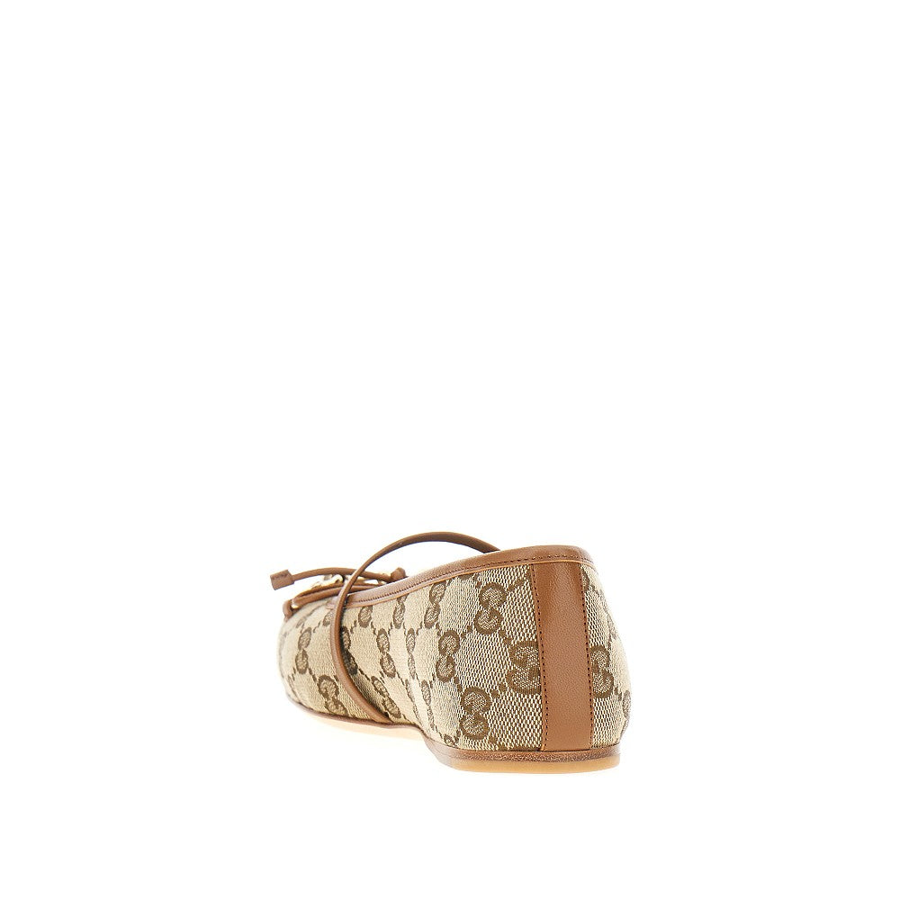 Ballerine in tessuto Original GG con Morsetto