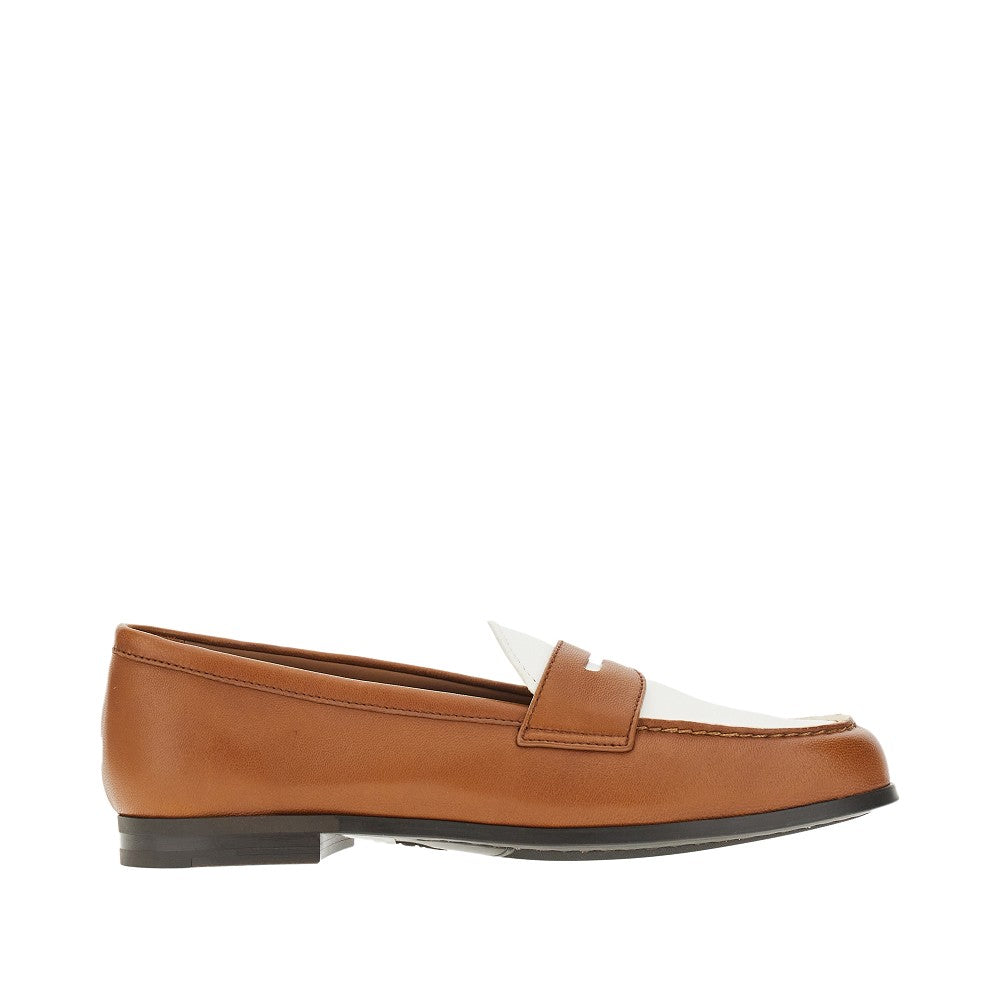 Mocassini 'Natalie' in nappa bicolore