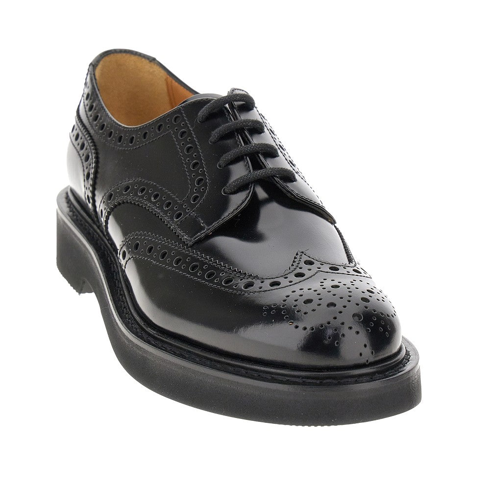 Stringate 'Norwich' in pelle spazzolata