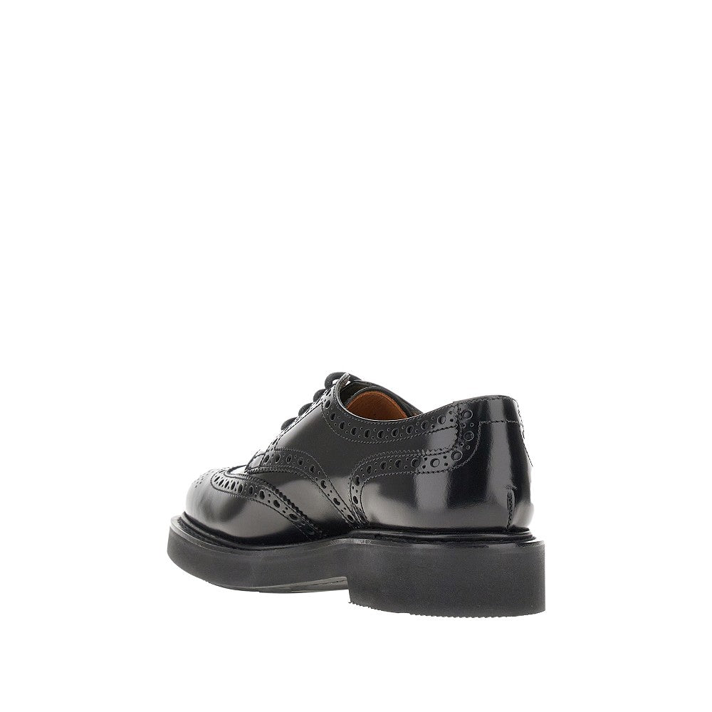 Stringate 'Norwich' in pelle spazzolata