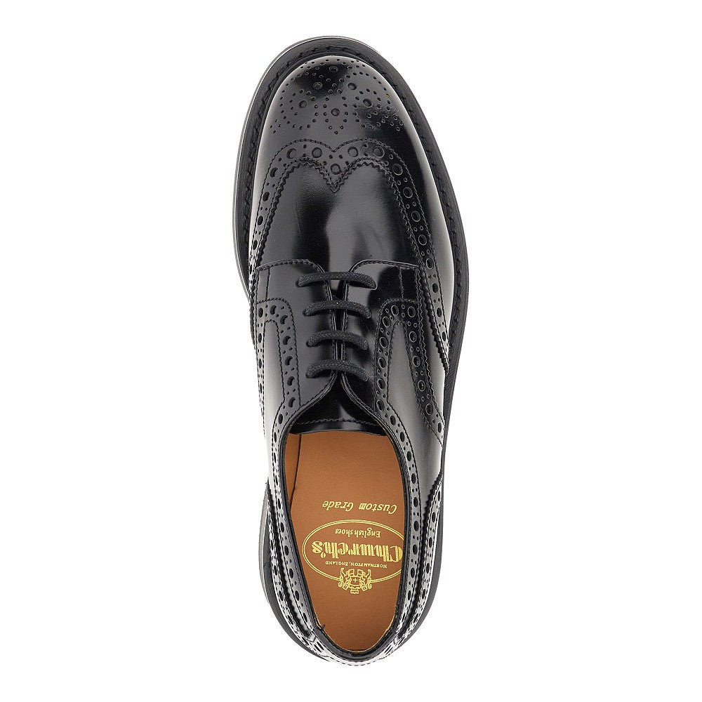 Stringate 'Norwich' in pelle spazzolata