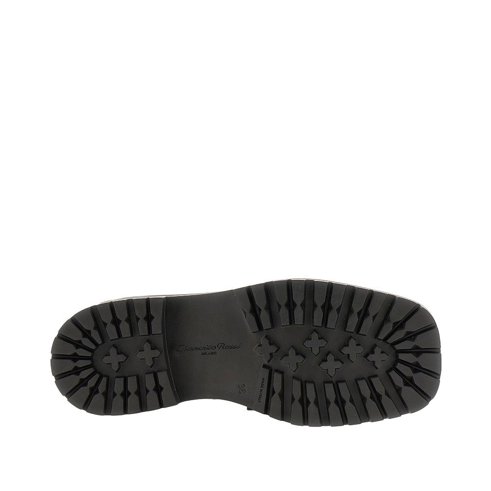 Spazzolato leather 'Ramsey' loafers