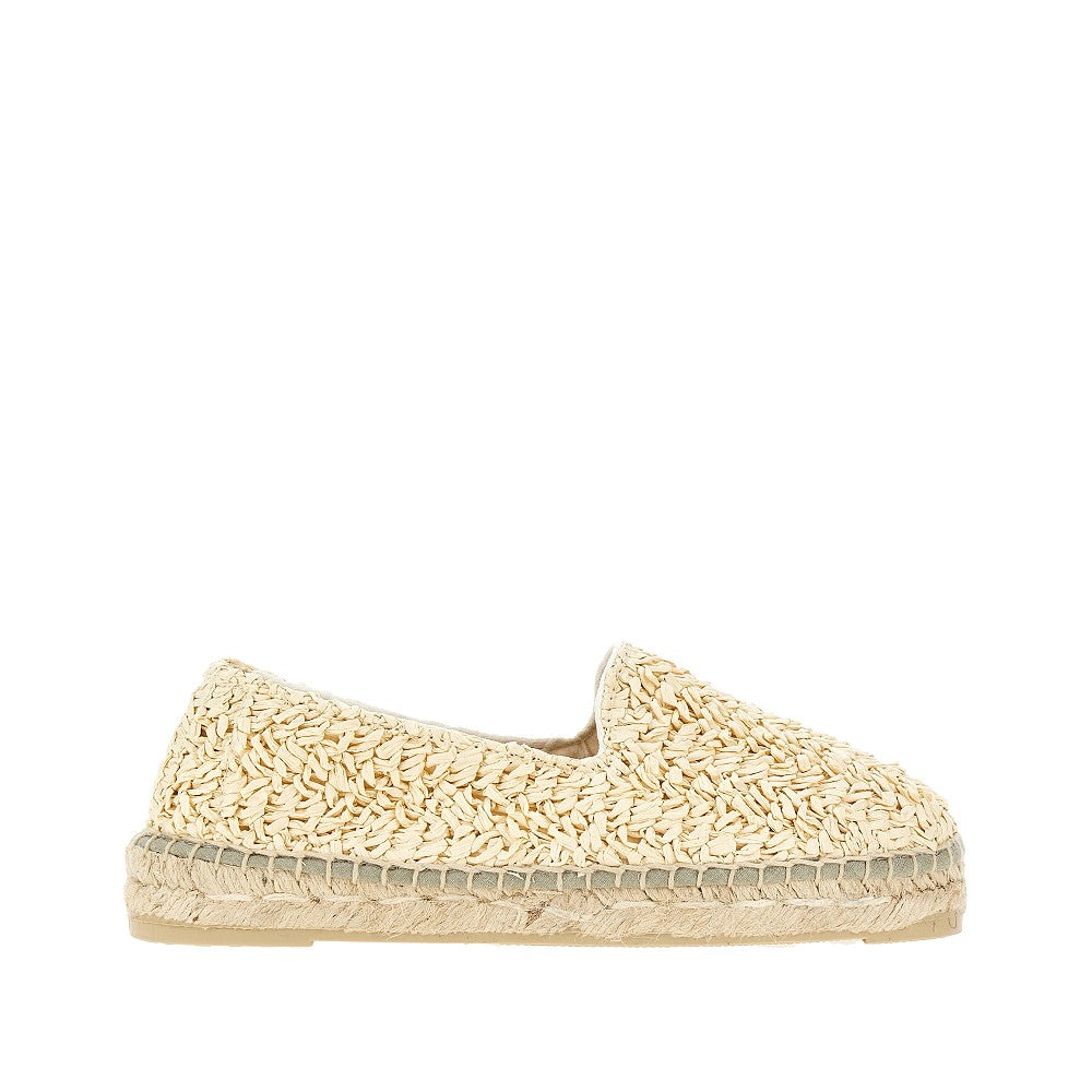 Espadrillas in rafia intrecciata
