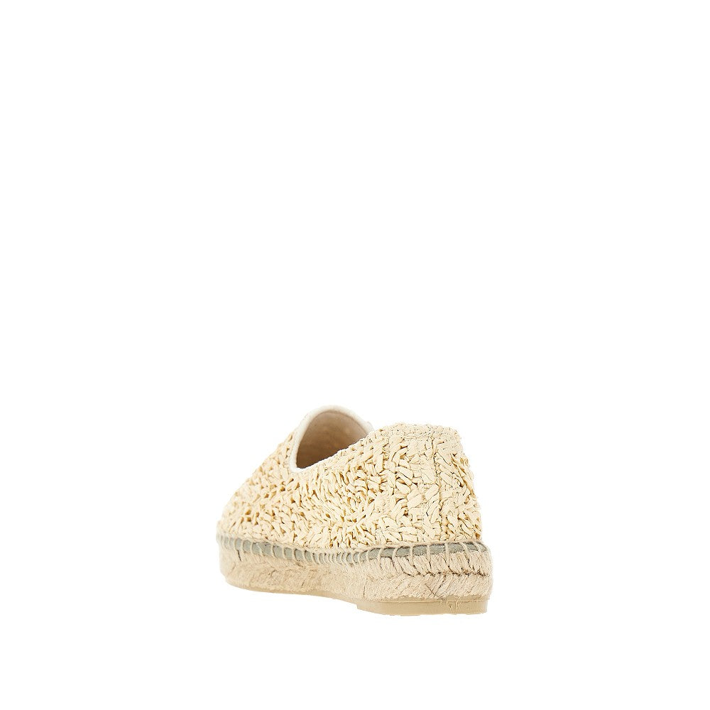 Espadrillas in rafia intrecciata
