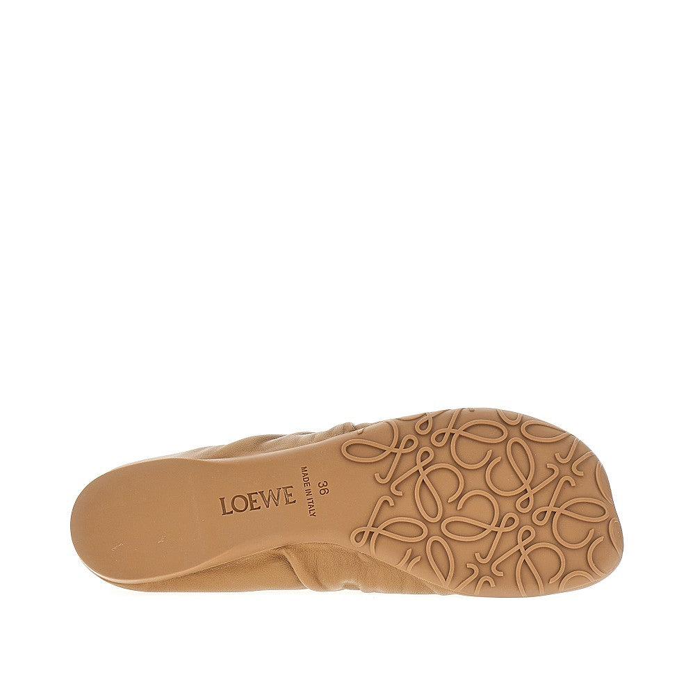 Ballerine 'Pebble' in nappa