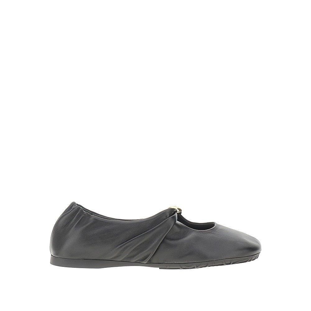 Ballerine 'Pebble' in nappa
