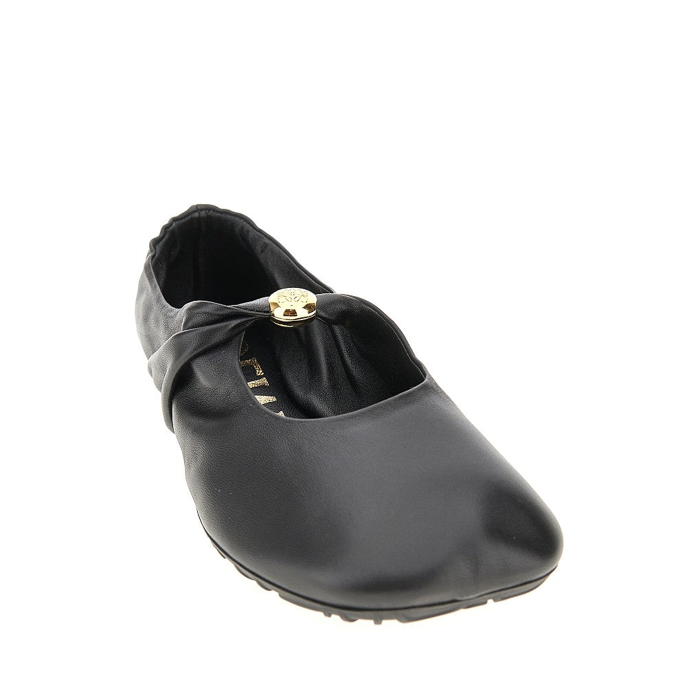 Ballerine 'Pebble' in nappa