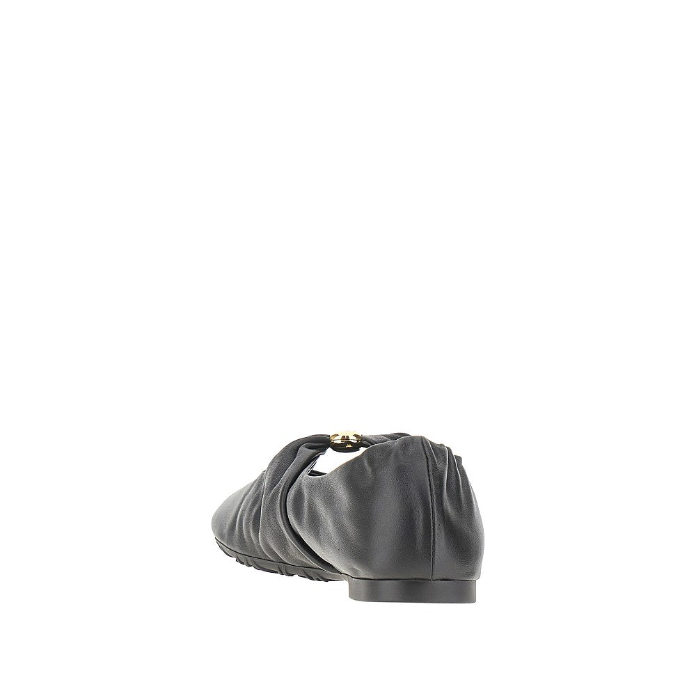 Ballerine 'Pebble' in nappa