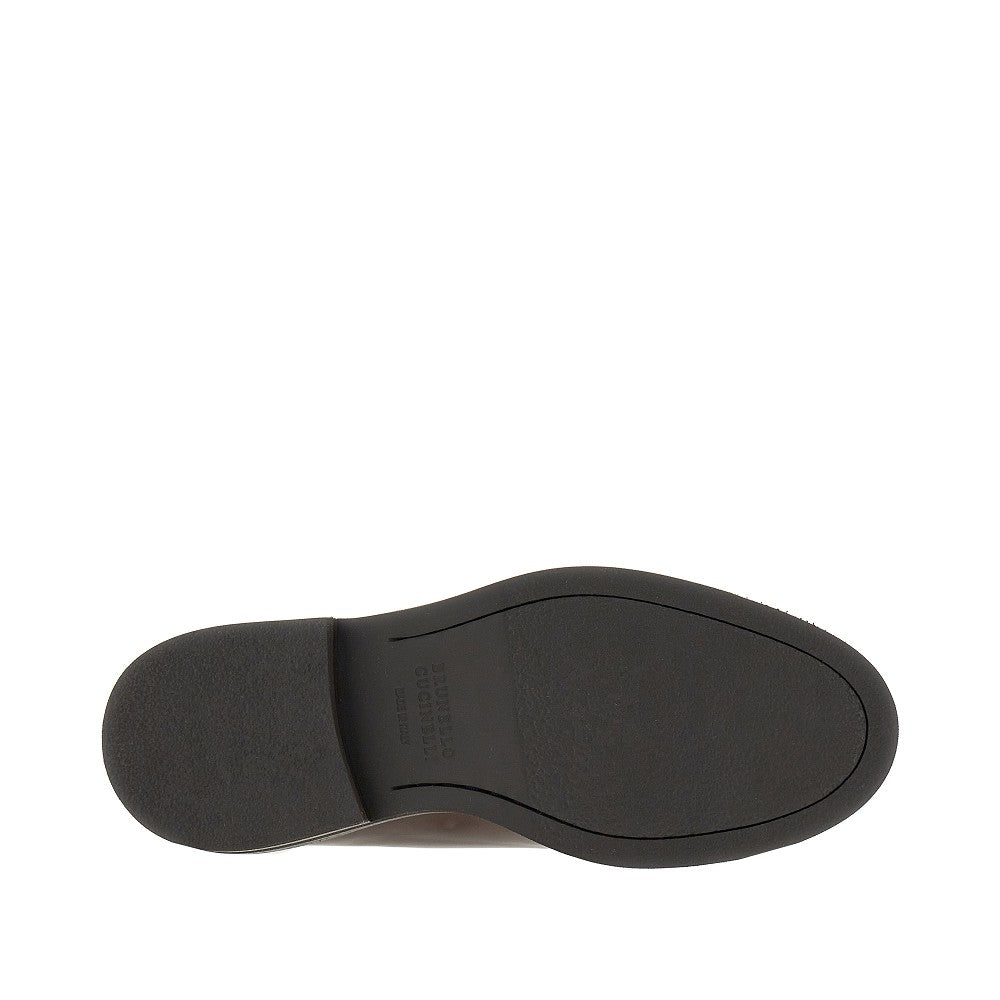 Stringate Derby in pelle