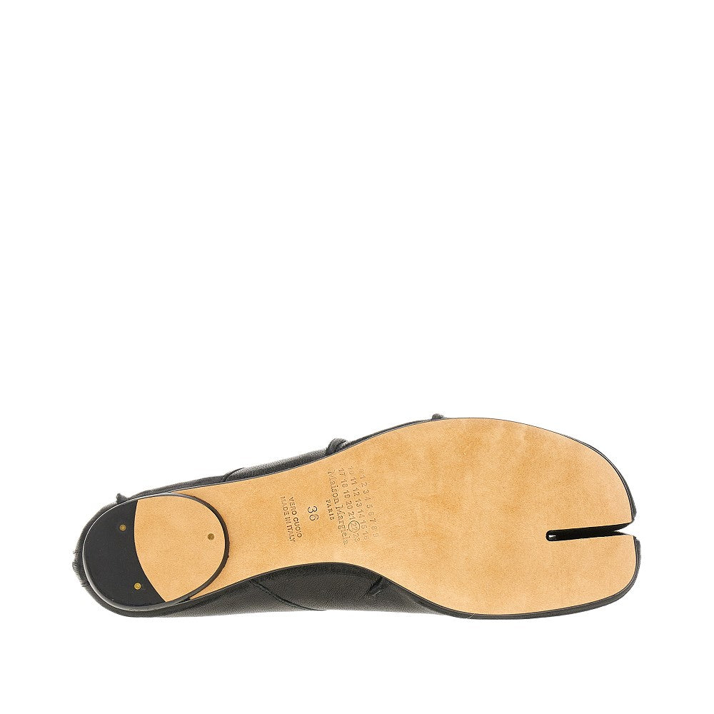 Leather Tabi ballerinas