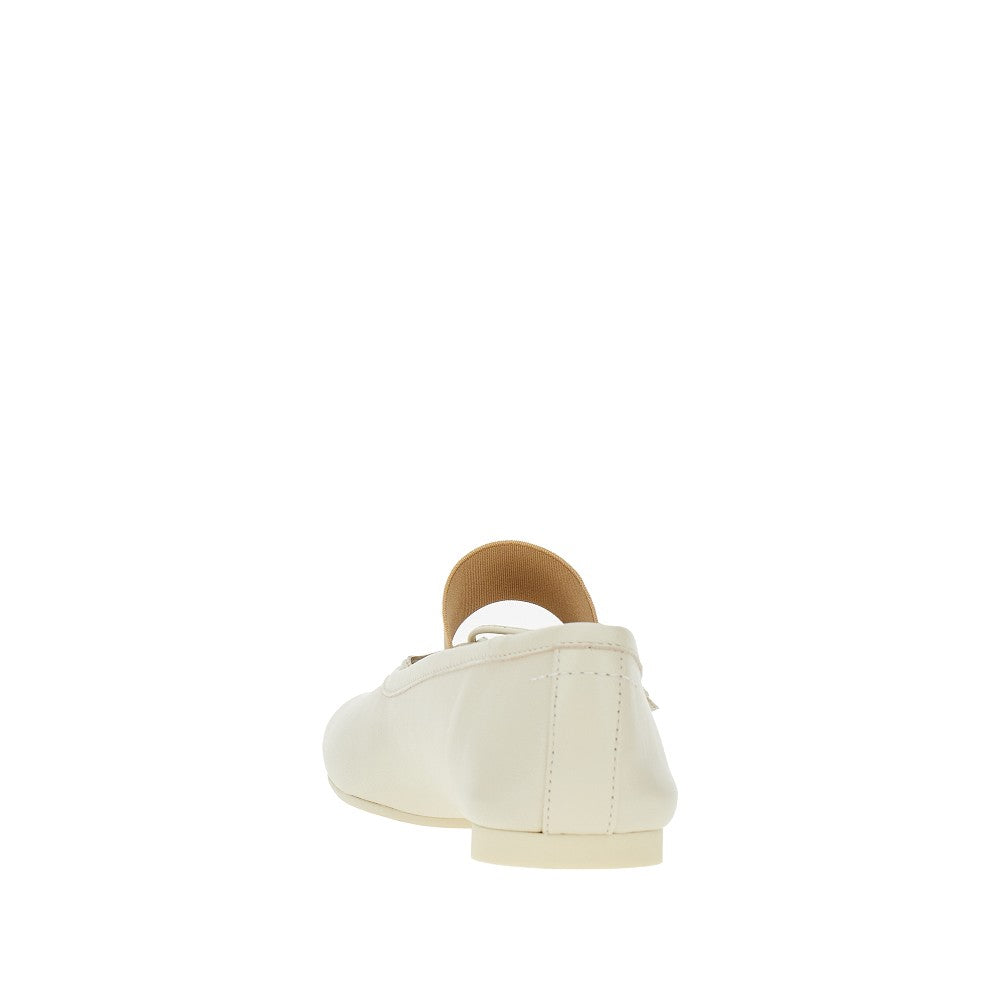 Ballerine 'Anatomic' in nappa
