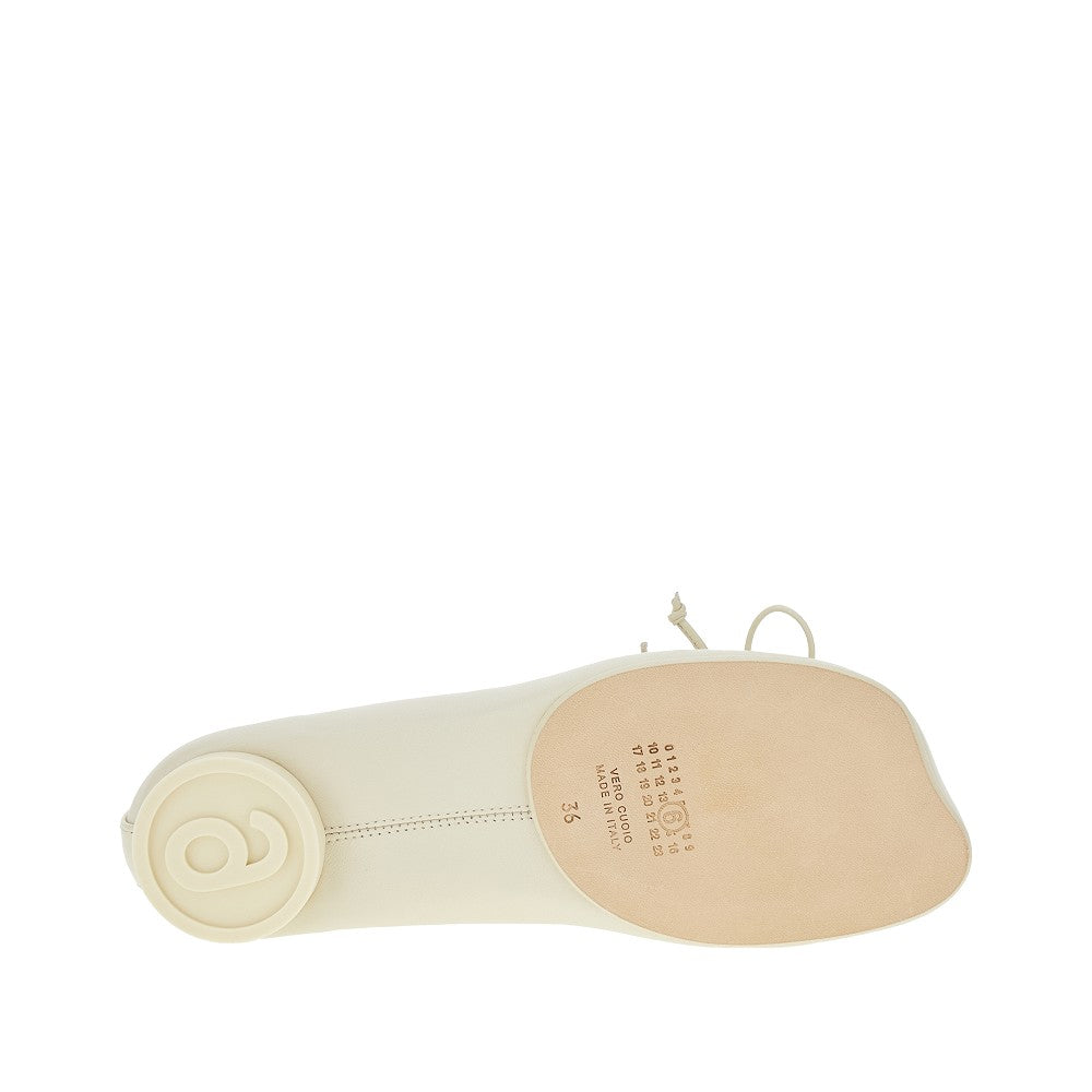 Ballerine 'Anatomic' in nappa
