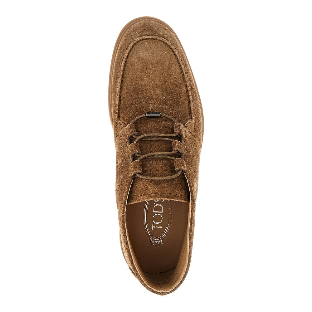 Suede leather desert boots