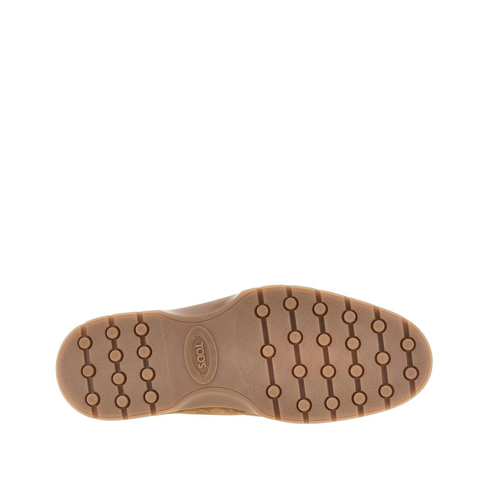 Suede leather desert boots