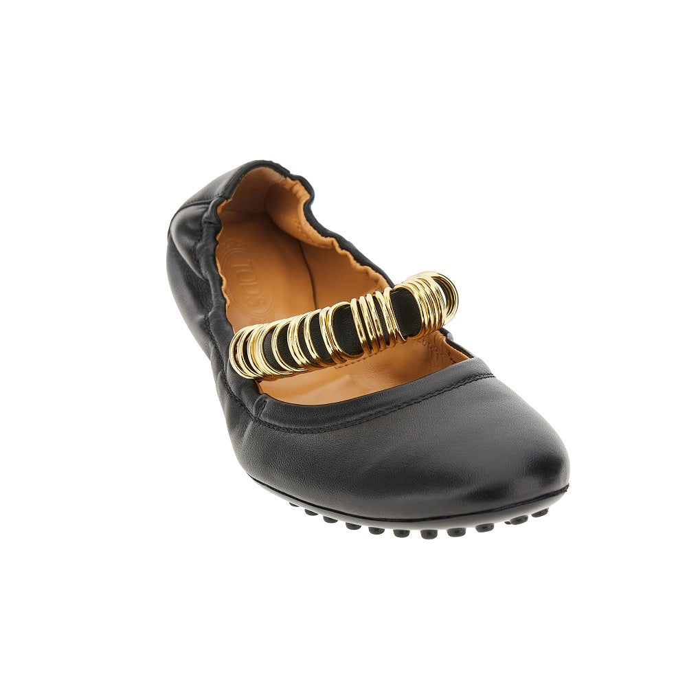 Ballerine 'Dee' in nappa