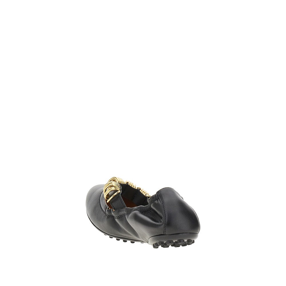Ballerine 'Dee' in nappa