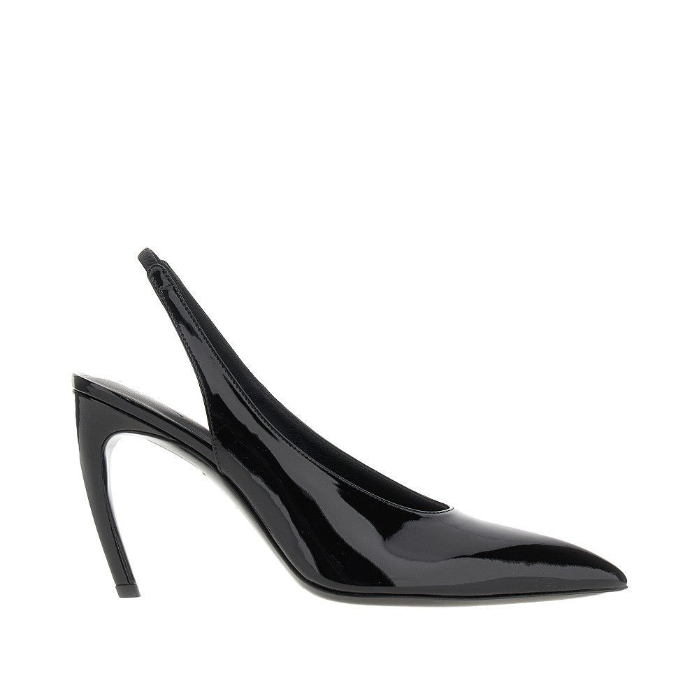 Slingback 'Viper' in vernice sintetica