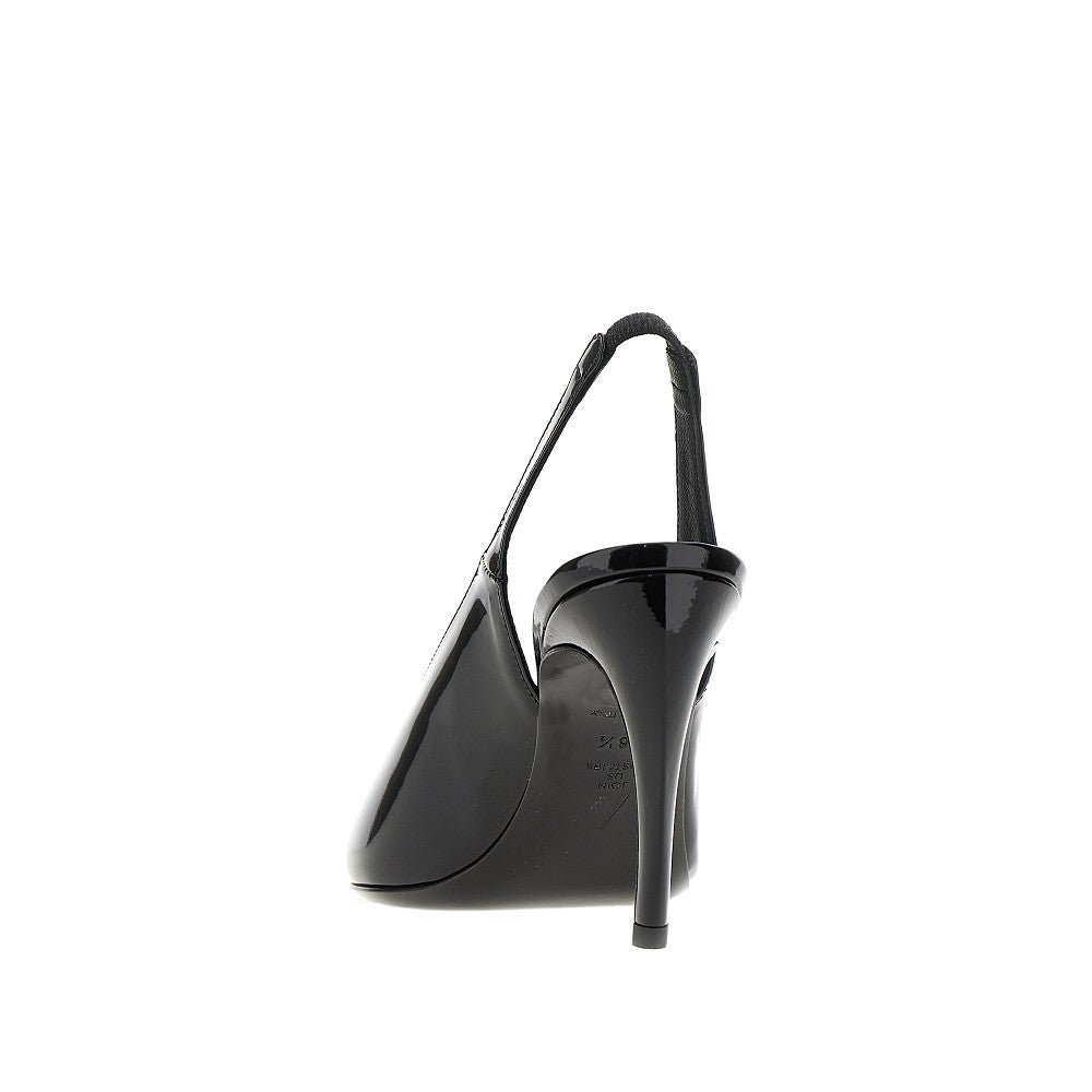 Slingback 'Viper' in vernice sintetica