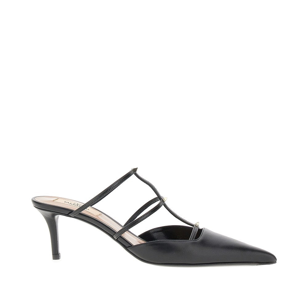 Mules Rockstud Wispy in pelle