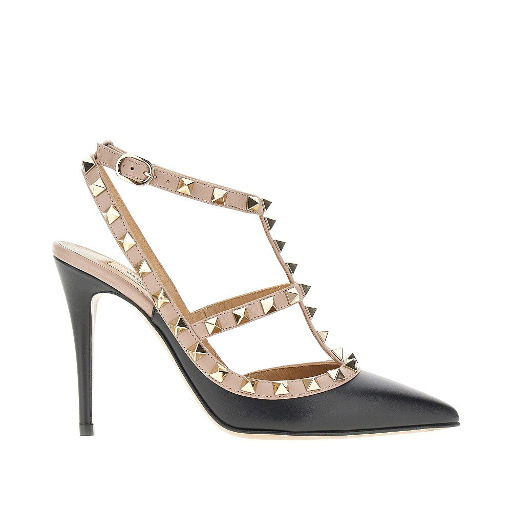 Rockstud pumps with straps
