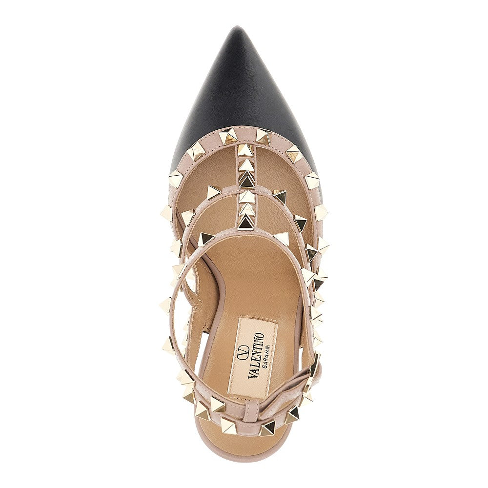 Rockstud pumps with straps