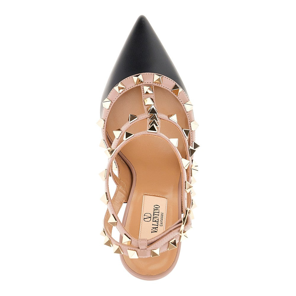 Décolleté 'Rockstud' in pelle