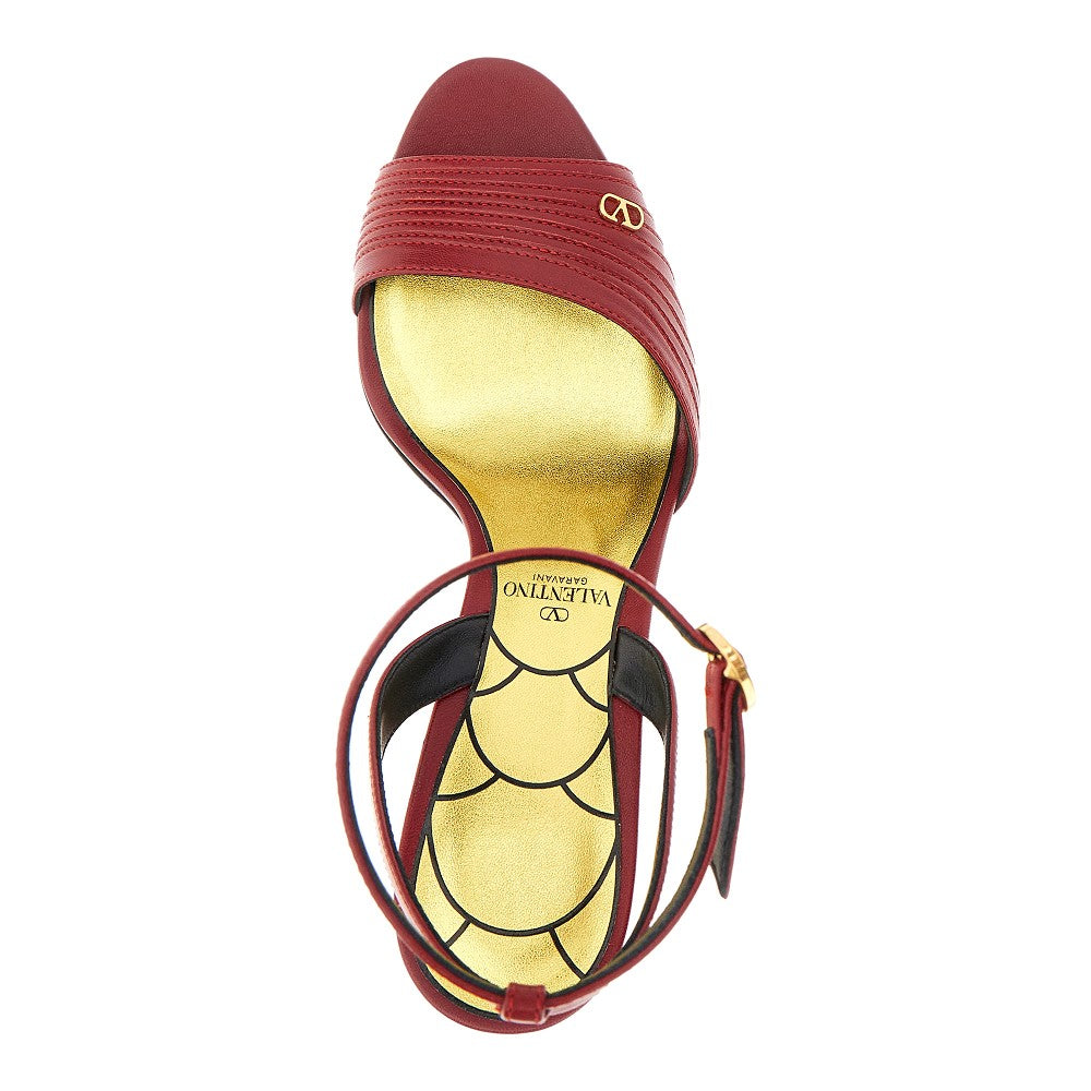 Leather 'Ladycrush' sandals