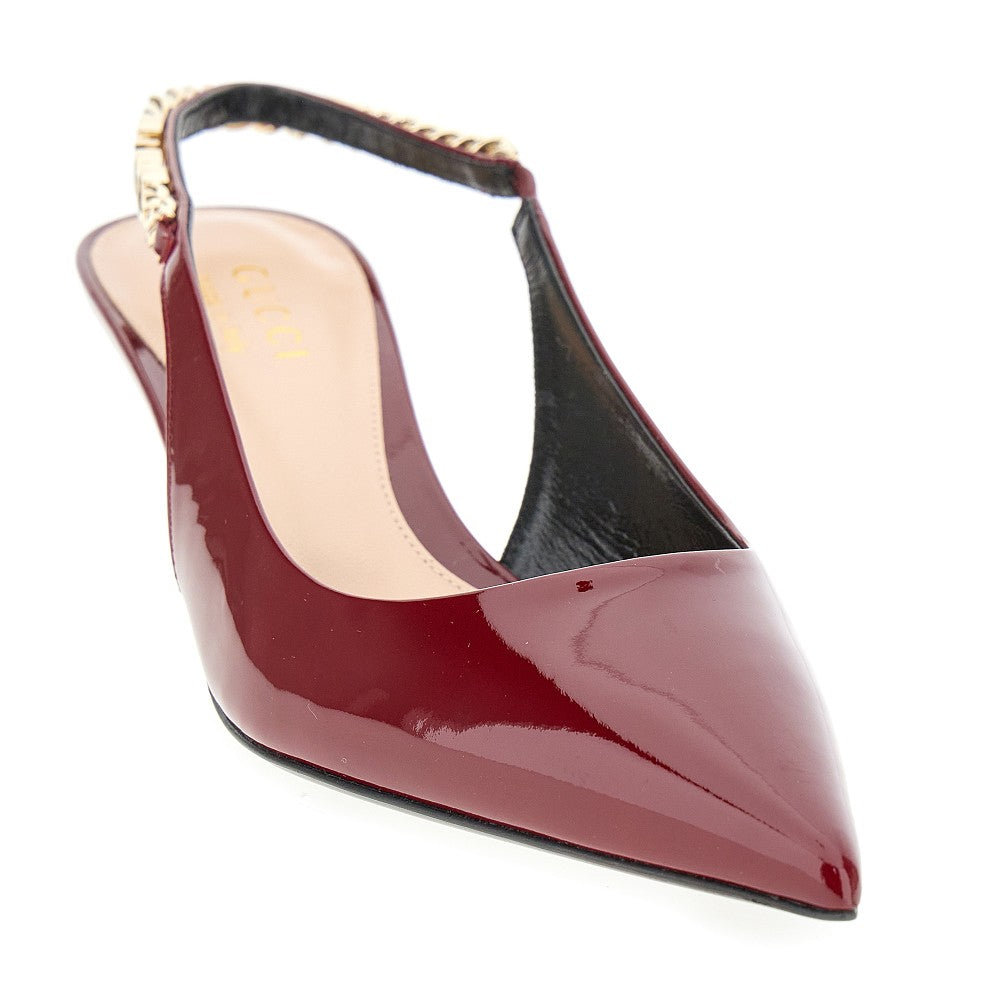 Décolleté slingback 'Gucci Signoria'