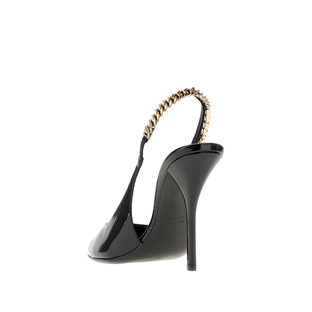 Décolleté slingback 'Gucci Signoria'