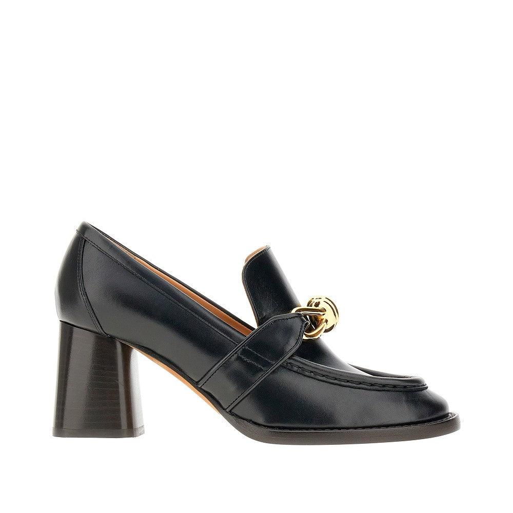 'Astaire' leather pumps
