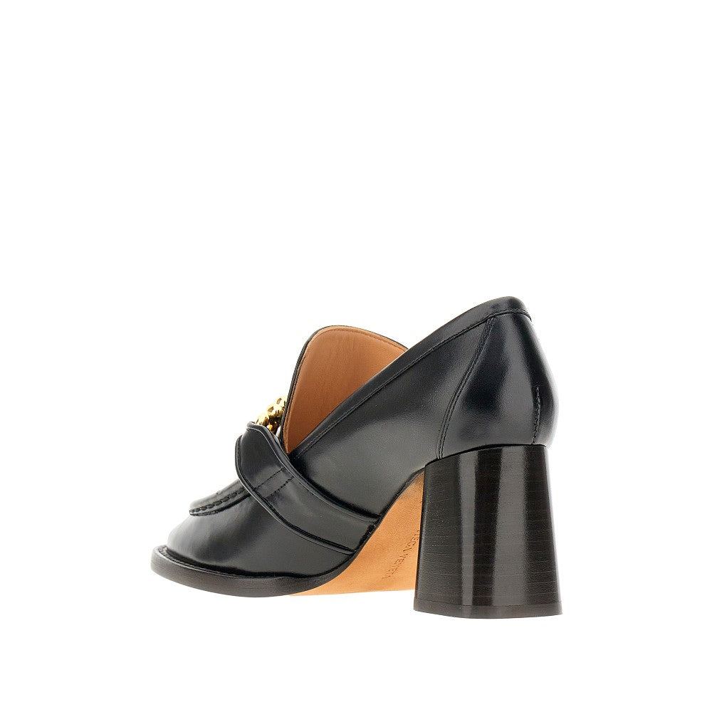 'Astaire' leather pumps