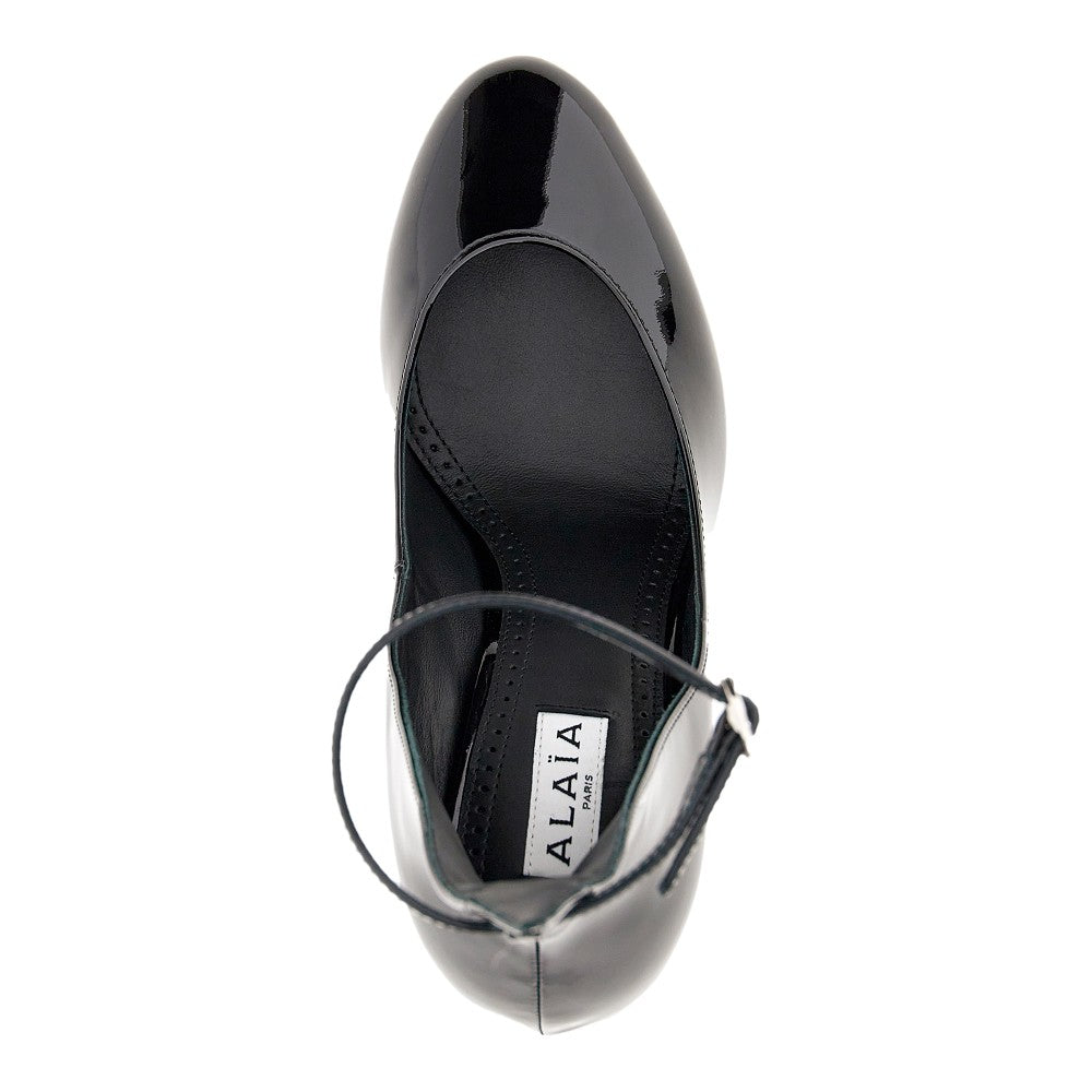 'Escarpin' patent leather pumps