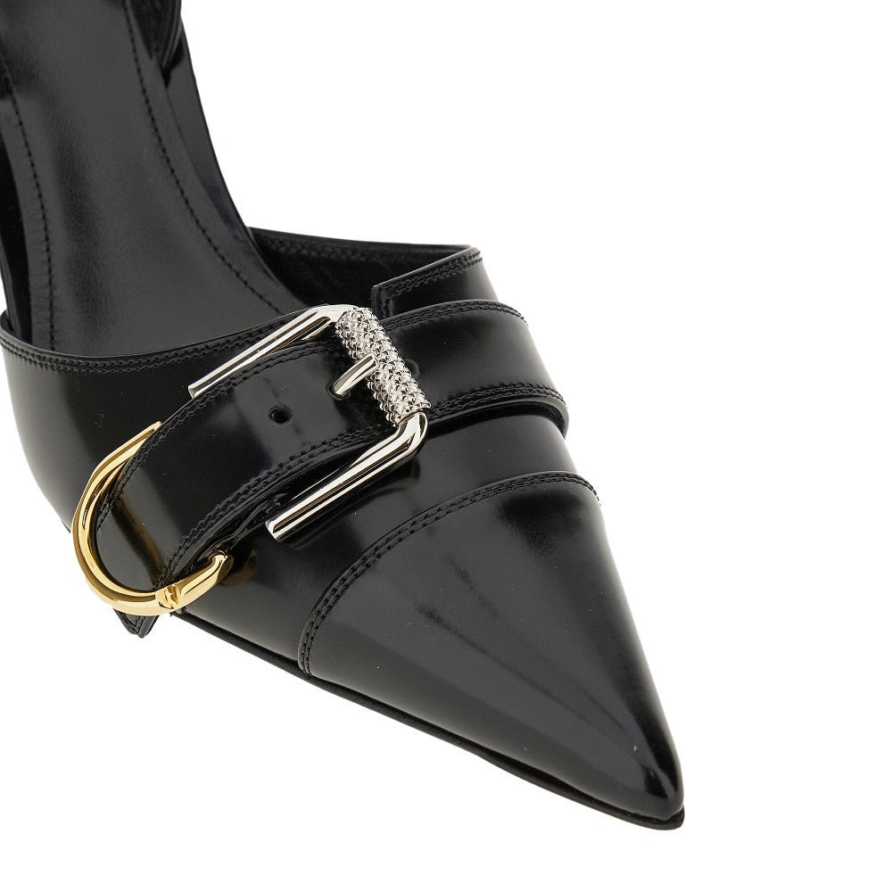 Slingback 'Voyou' in pelle spazzolata