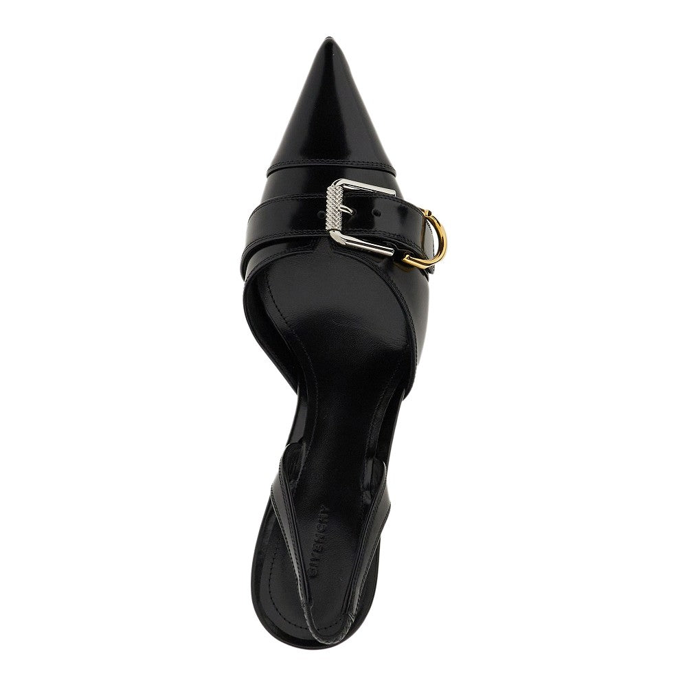 Slingback 'Voyou' in pelle spazzolata