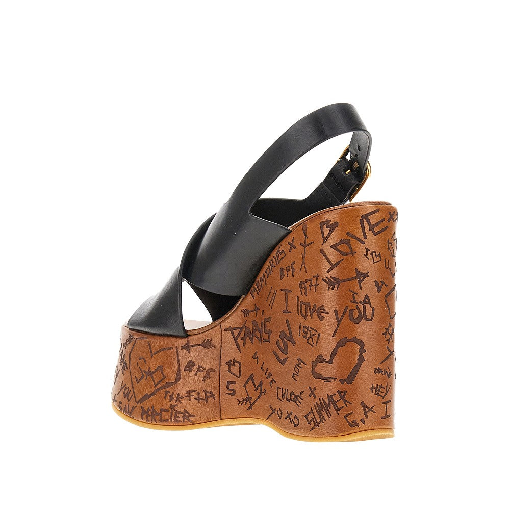 'Maxime' wedge sandals