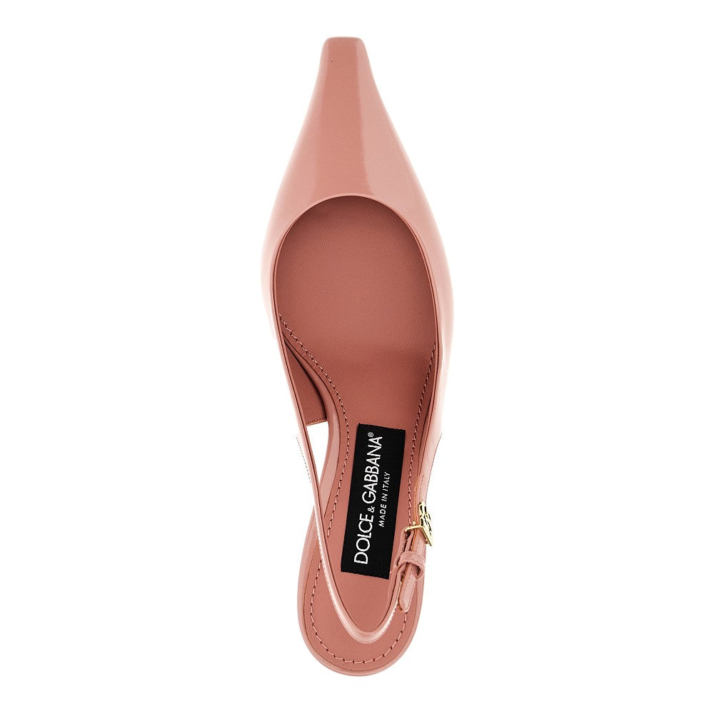 Slingback 'Mun' in pelle