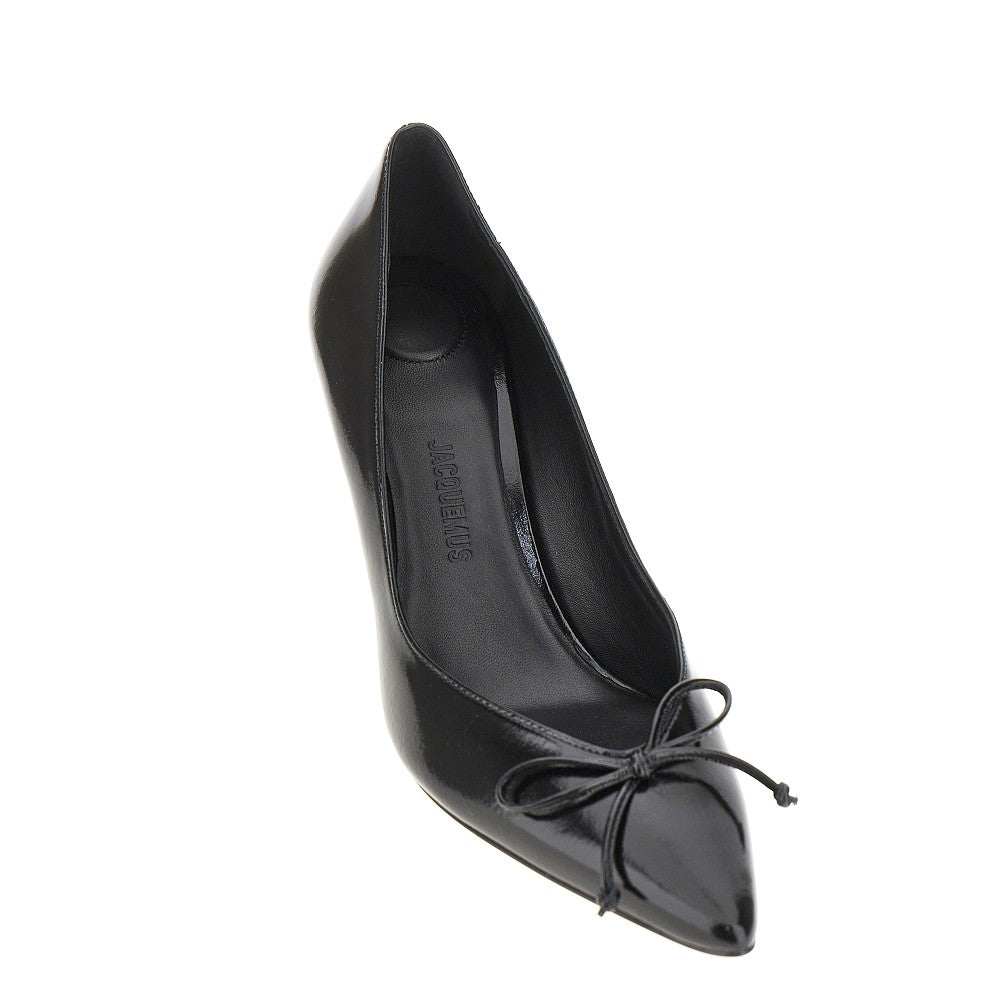 Décolleté 'Tourni' in pelle