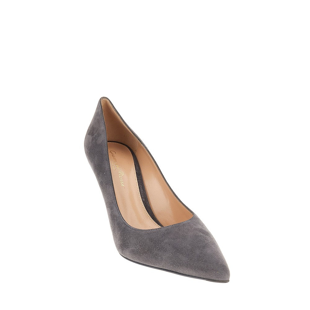 'Gianvito' suede leather pumps