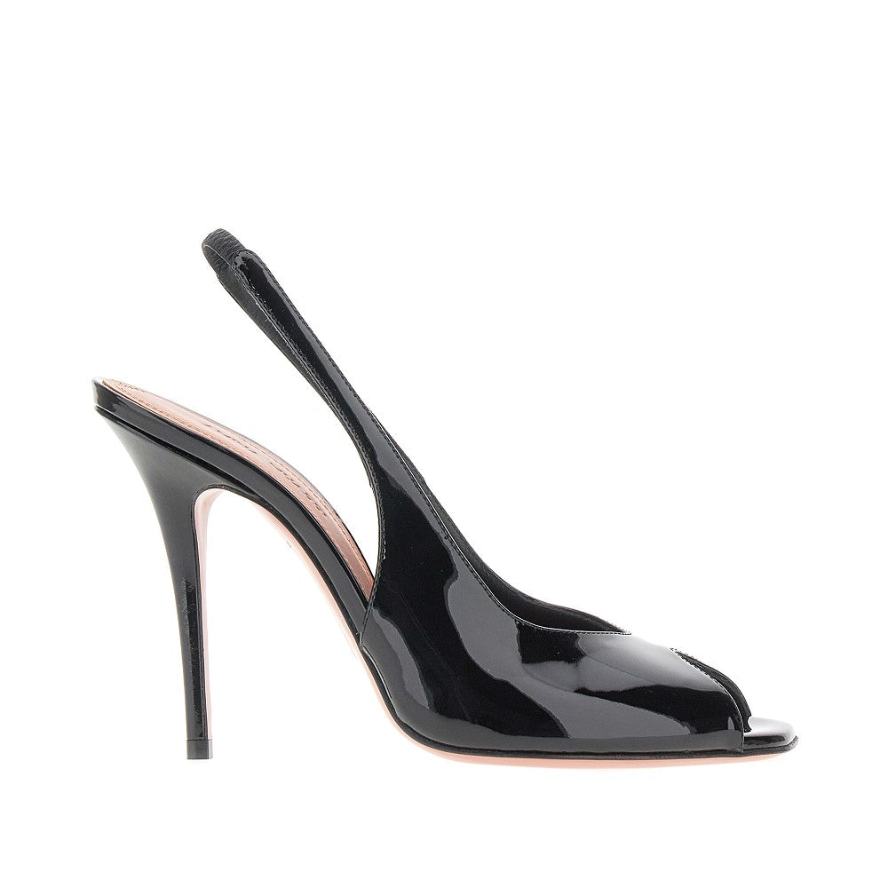 Patent leather 'Kristina' slingback pumps