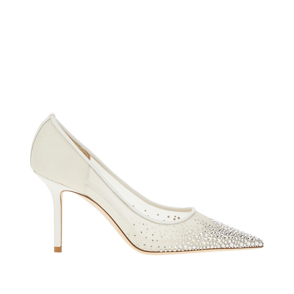 'Love' pumps