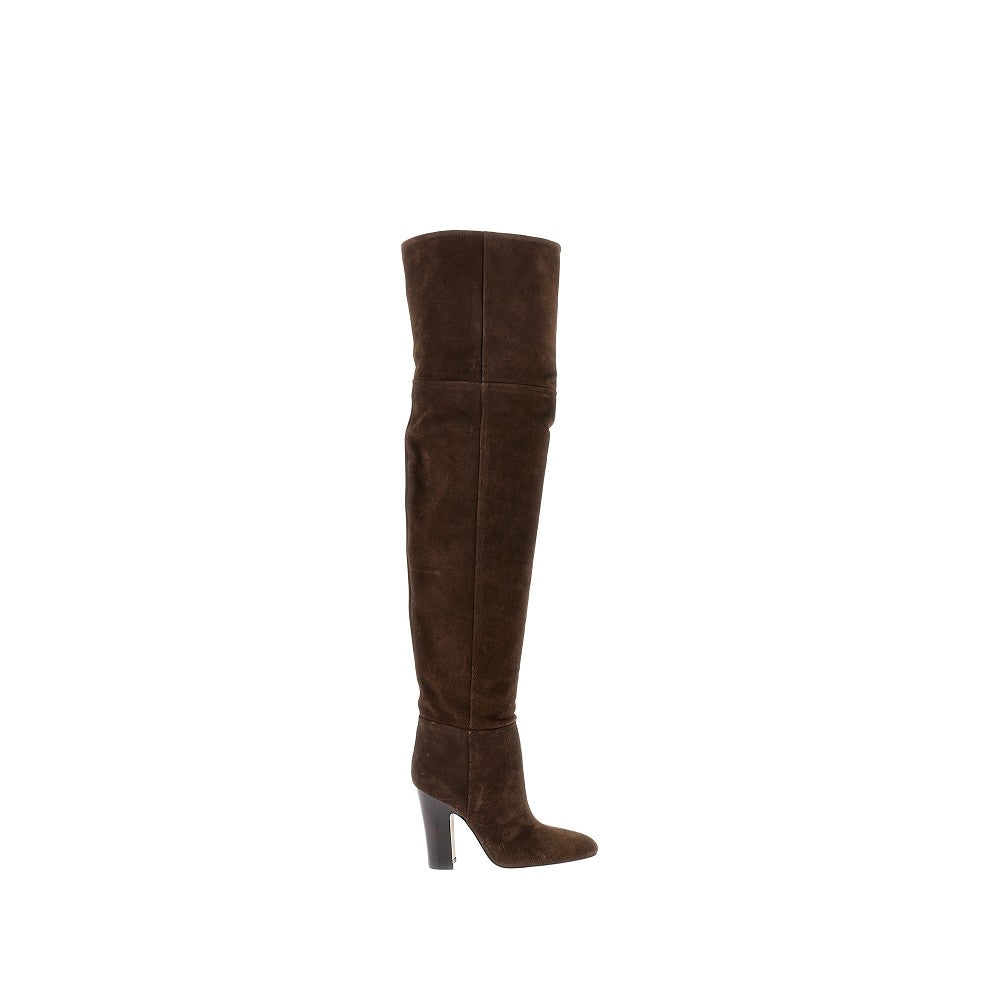 Stivali over-the-knee 'Lavinia' in suede