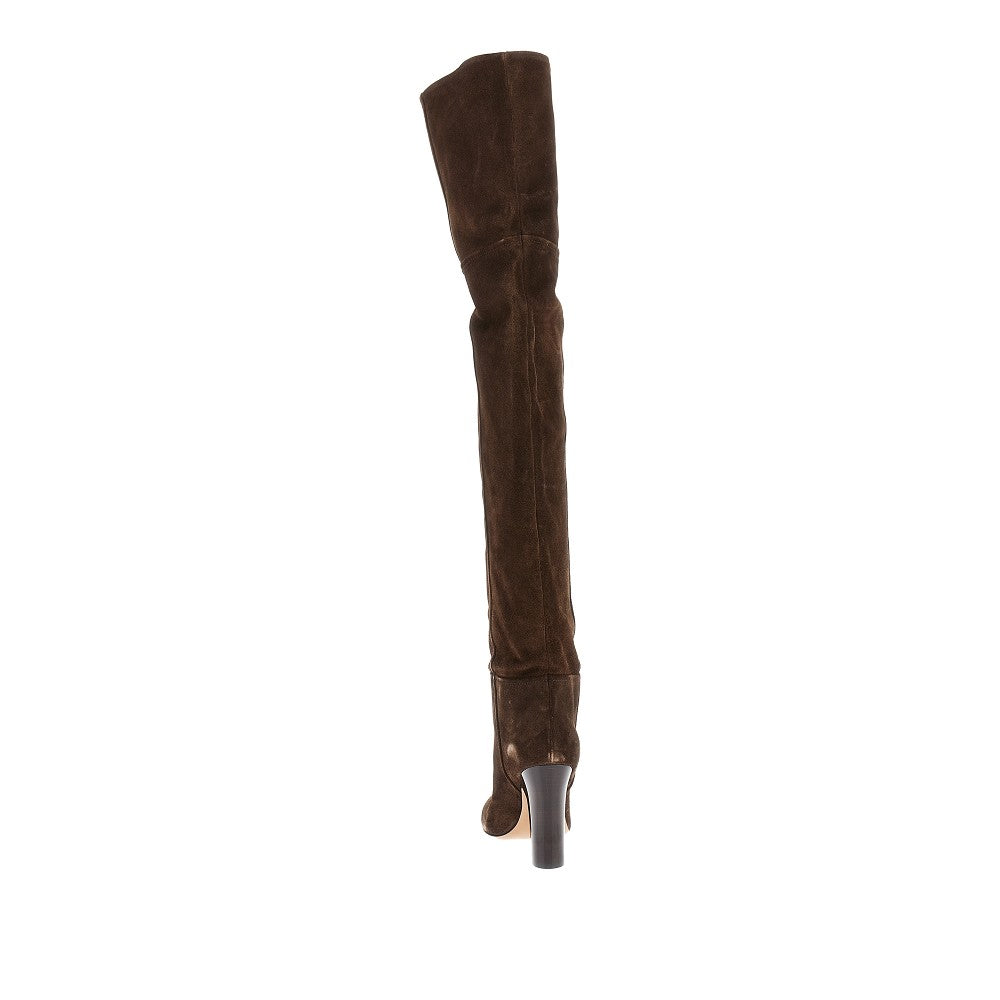 Stivali over-the-knee 'Lavinia' in suede