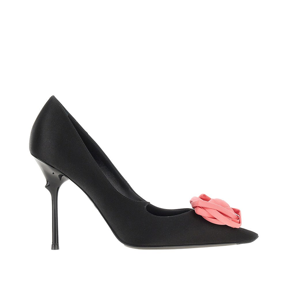 Décolleté 'Epine Rose' in satin