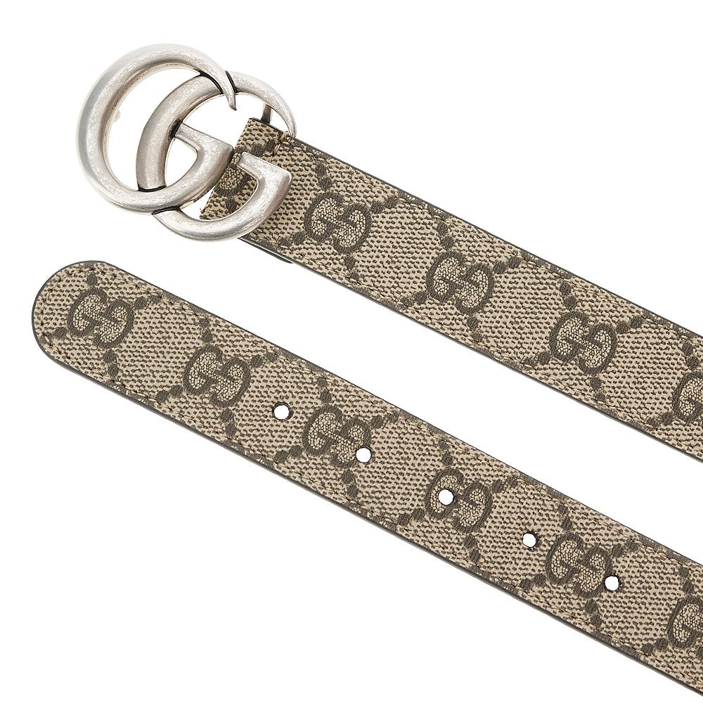 Cintura Kids in GG Supreme con fibbia Logo