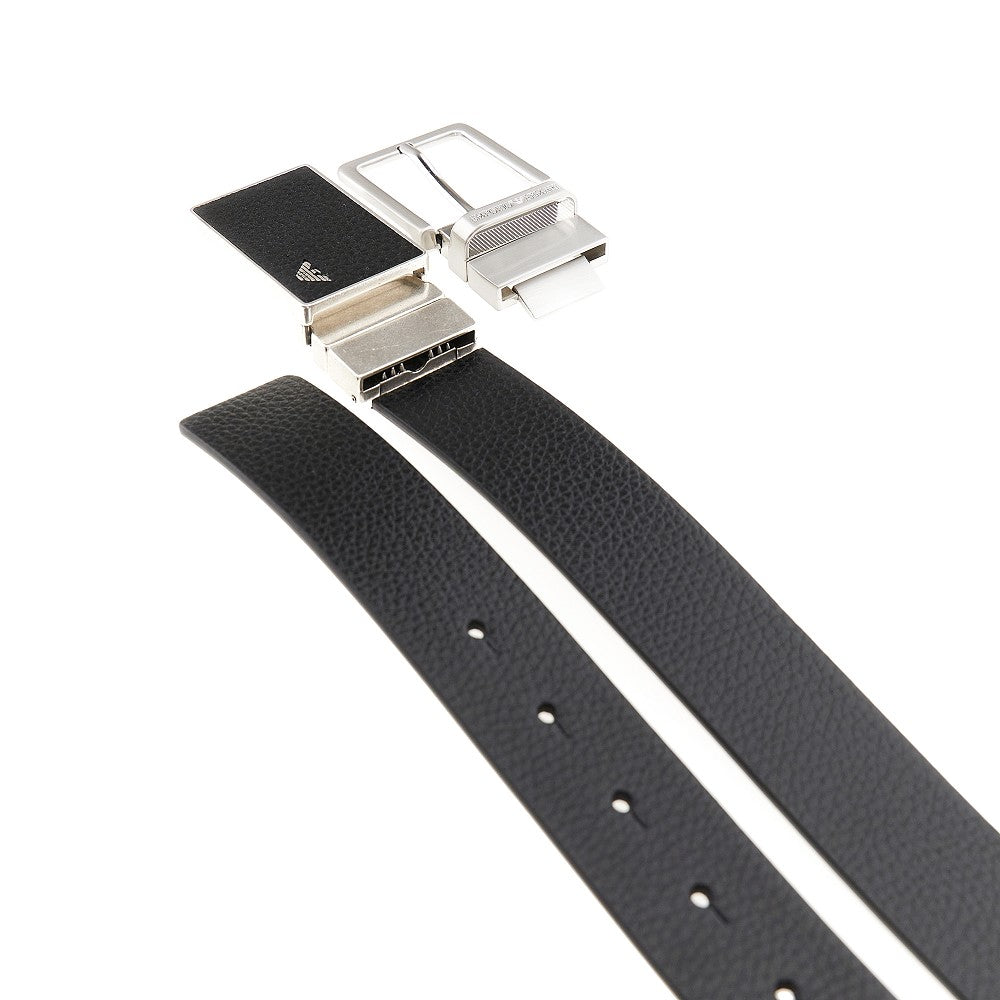 Reversible belt with interchangeable buckle