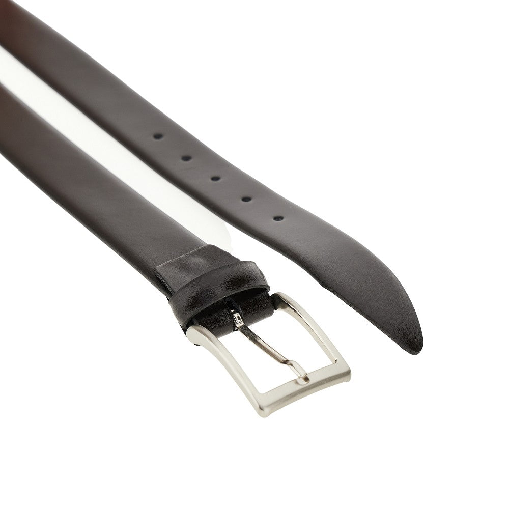 Cintura in pelle liscia
