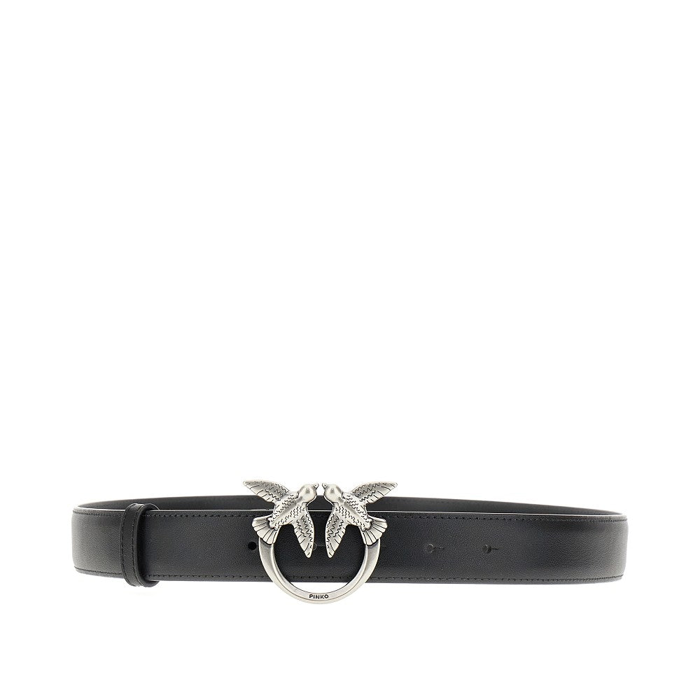 Cintura Love Birds in pelle