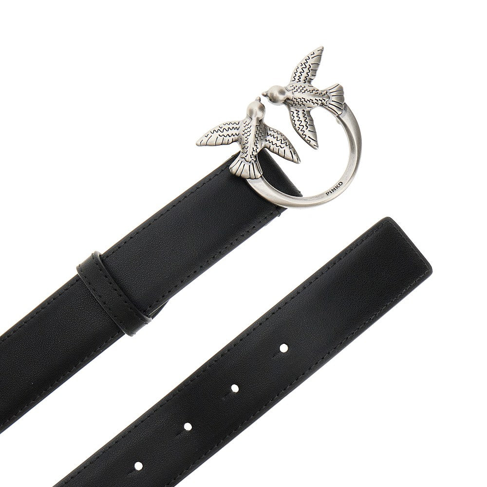 Cintura Love Birds in pelle