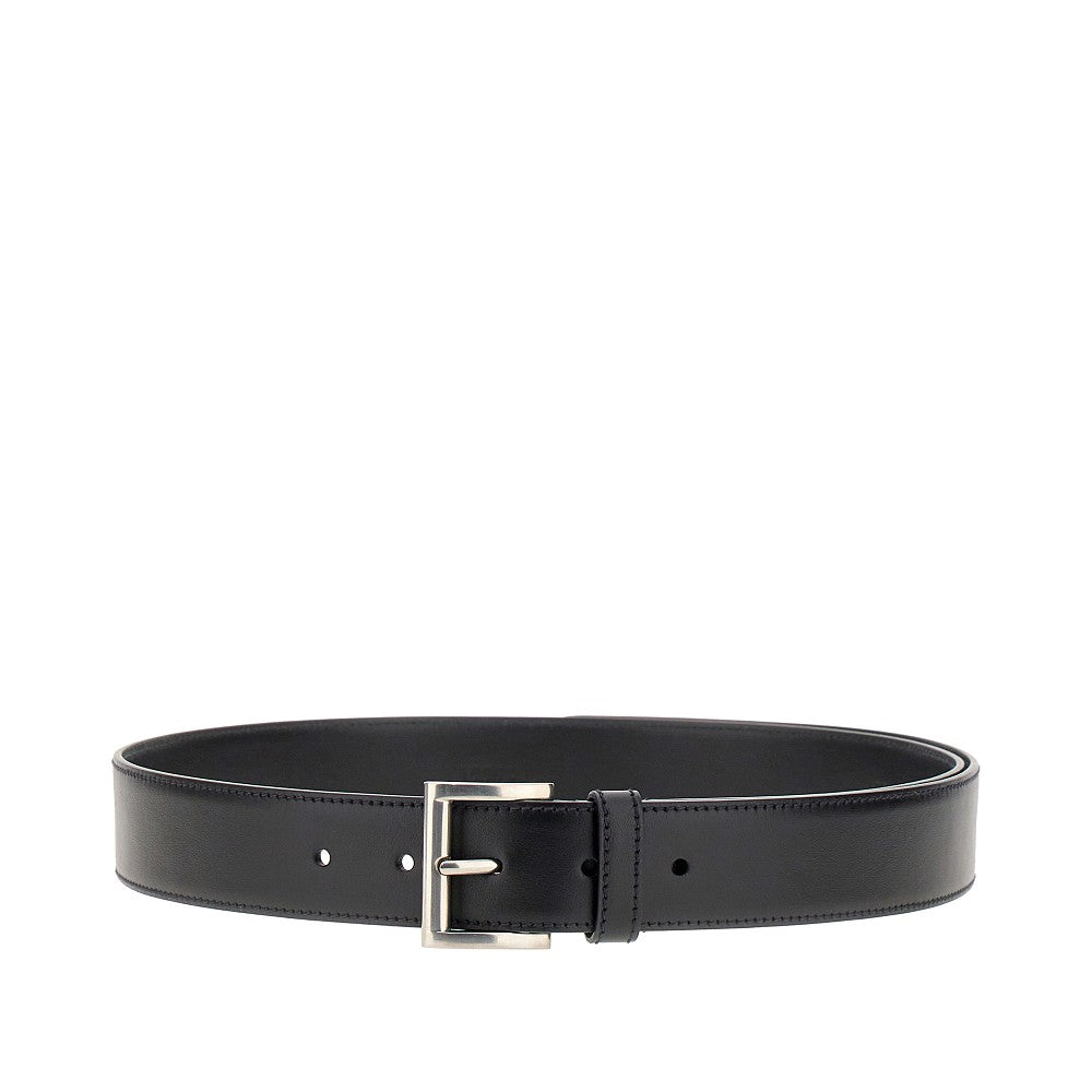 Leather belt